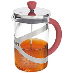 Френч-пресс Rondell Crystal Red, 0,8 л