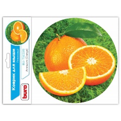 Коврик для мыши Buro BU-T60039 рисунок/апельсин