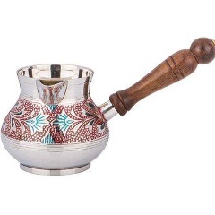 Турка LEFARD 400 мл. латунь. цветная эмаль