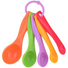 Набор мерных ложек МУЛЬТИДОМ VL80-244 (1мл/2,5мл/5мл/7,5мл/15 мл), 5 штук