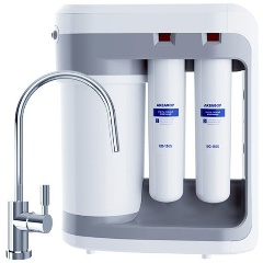 Фильтр для воды под мойку АКВАФОР DWM-206S, обратный осмос с двумя мембранами
