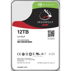 12TB 3.5" SATA III, 256 Mb, 7200 rpm Seagate IronWolf ST12000VN0008