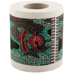 Туалетная бумага ЭВРИКА ПОДАРКИ "Спецназ" мини