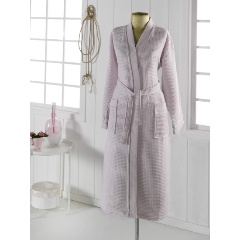 Халат вафельный кимоно Sofi de Marko NEVA XL (светло сирень)