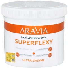 Сахарная паста для шугаринга ARAVIA PROFESSIONAL Superflexy Ultra Enzyme, 750 г