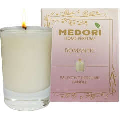 Свеча ароматическая MEDORI ROMANTIC, 70 мл