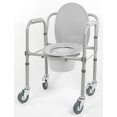 Кресло-туалет VALENTINE INTERNATIONAL Складное средство для самообслуживания и ухода за инвалидами арт. 10581Ca